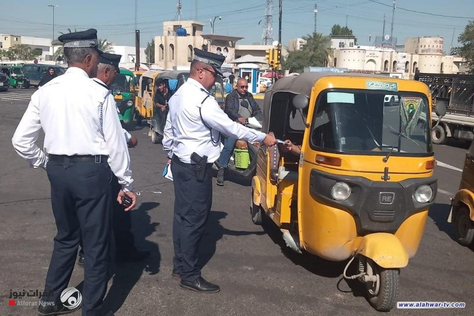 قائممقام قضاء الغراف حسن الخفاجي  يجري زيارة   لموقع  ( البراد الالي )